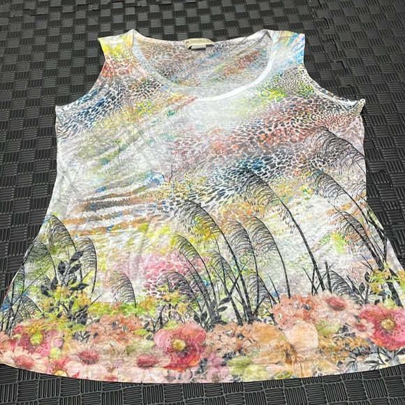 Tops - Impulse California size medium tropical sleeveless shirt
